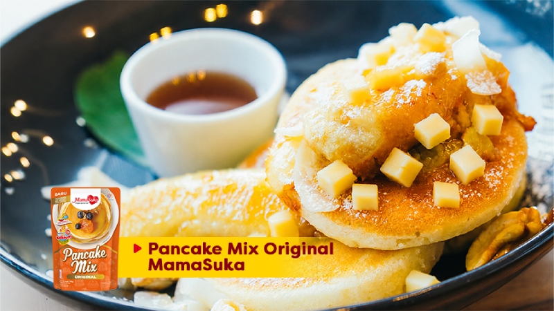 Pancake Keju Sederhana untuk Bekal Anak yang Anti Bosan